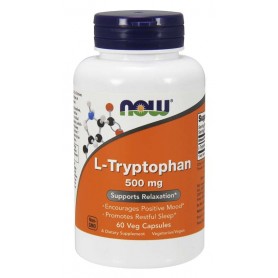 NOW Foods – L-Tryptophan 500 mg Veg 60 tabs Now foods